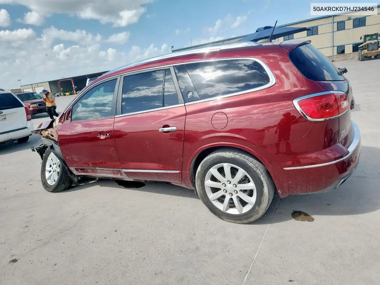 2017 Buick Enclave VIN: 5GAKRCKD7HJ234546 Lot: 62626825