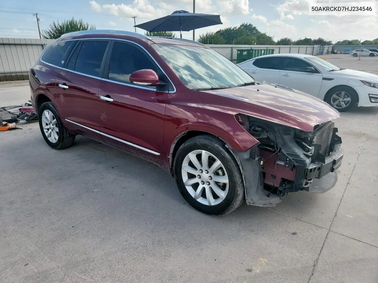 2017 Buick Enclave VIN: 5GAKRCKD7HJ234546 Lot: 62626825