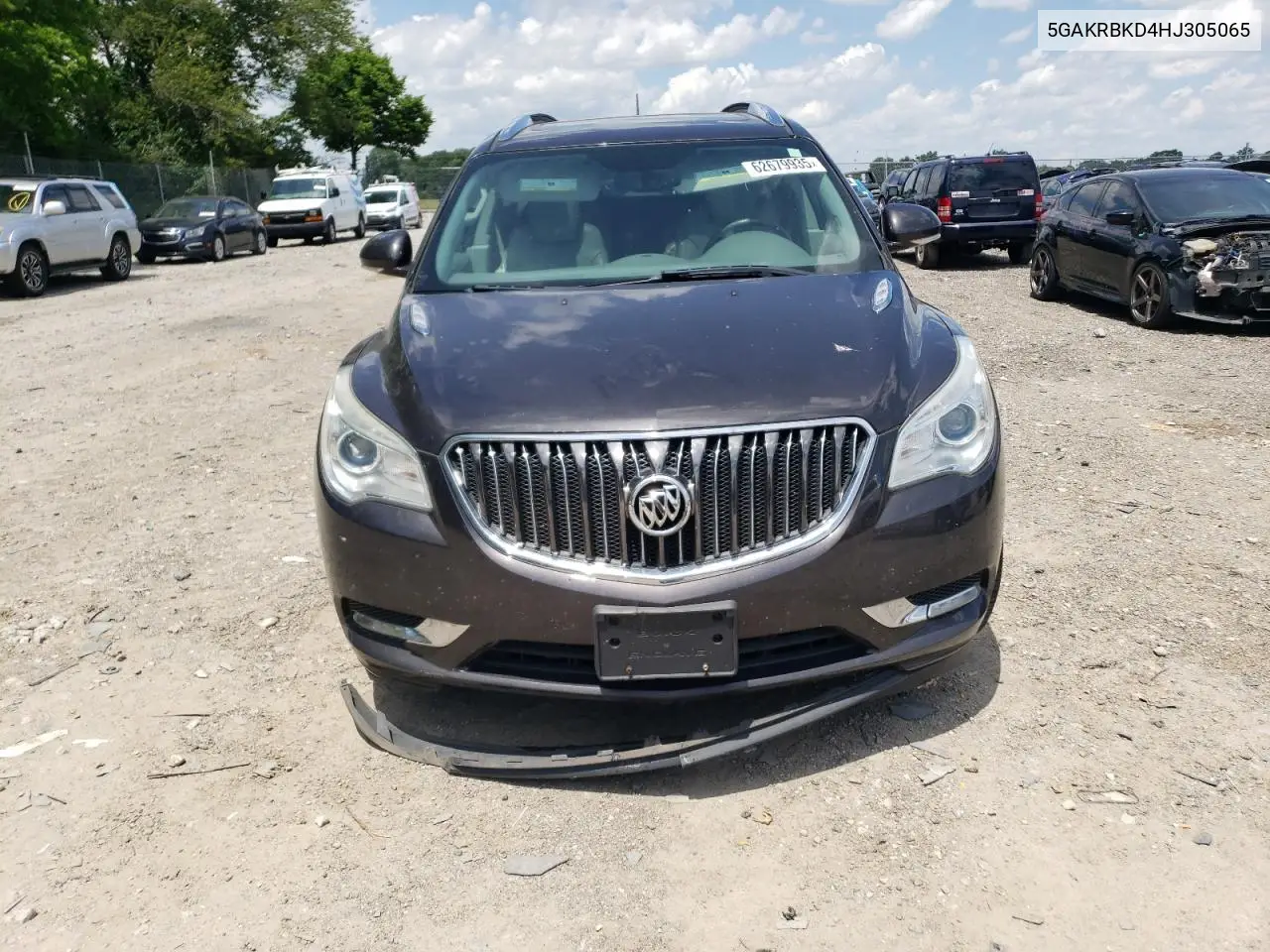2017 Buick Enclave VIN: 5GAKRBKD4HJ305065 Lot: 62679935