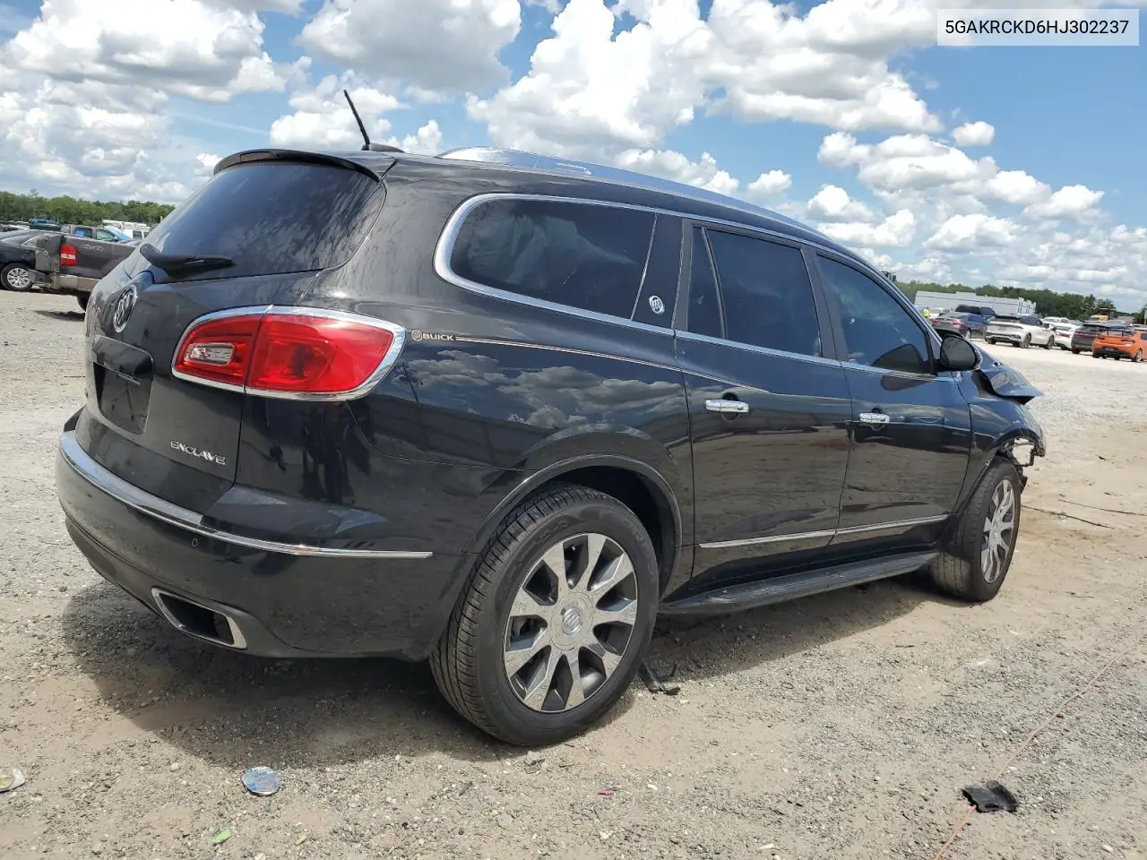 2017 Buick Enclave VIN: 5GAKRCKD6HJ302237 Lot: 62734165