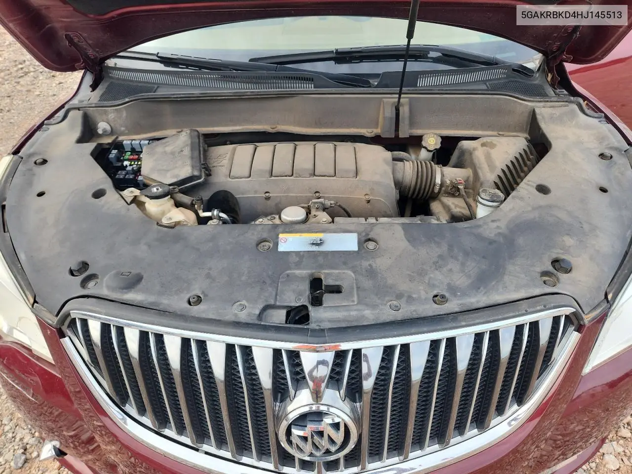 2017 Buick Enclave VIN: 5GAKRBKD4HJ145513 Lot: 63078905