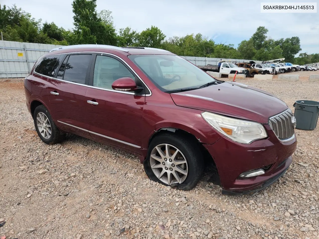 2017 Buick Enclave VIN: 5GAKRBKD4HJ145513 Lot: 63078905