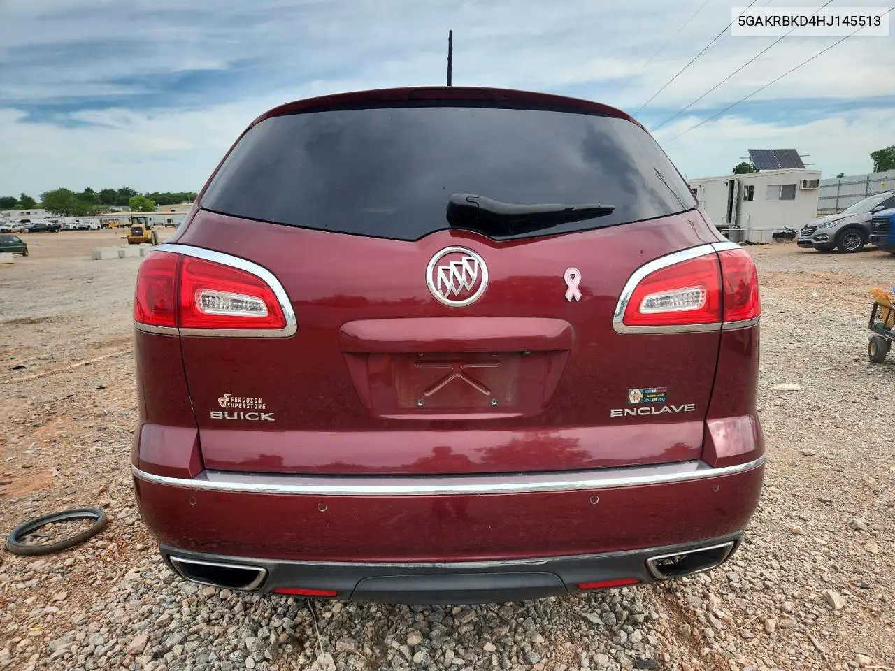 2017 Buick Enclave VIN: 5GAKRBKD4HJ145513 Lot: 63078905