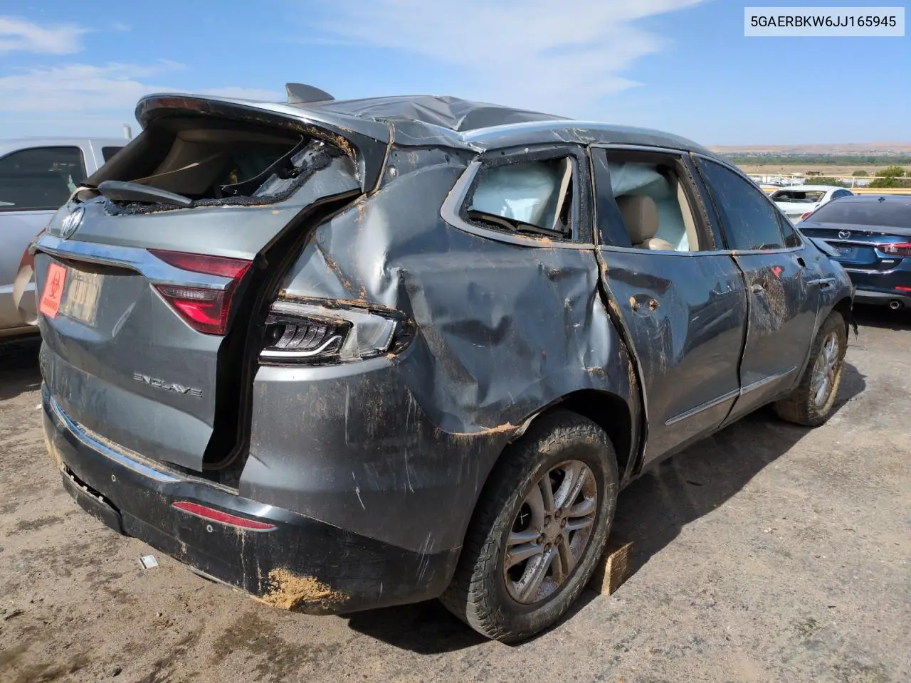 2018 Buick Enclave Essence VIN: 5GAERBKW6JJ165945 Lot: 56739865
