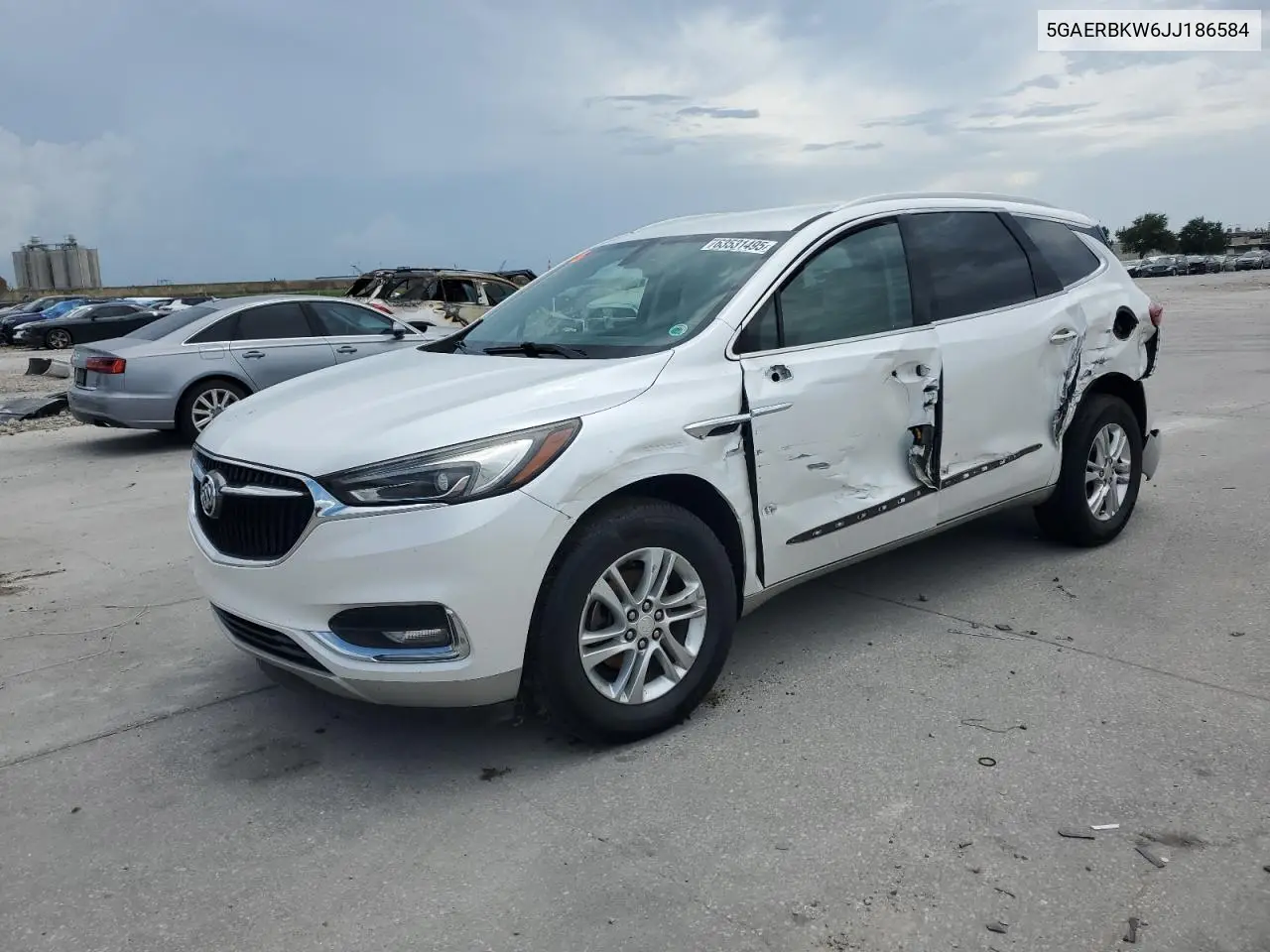 2018 Buick Enclave Essence VIN: 5GAERBKW6JJ186584 Lot: 63531495