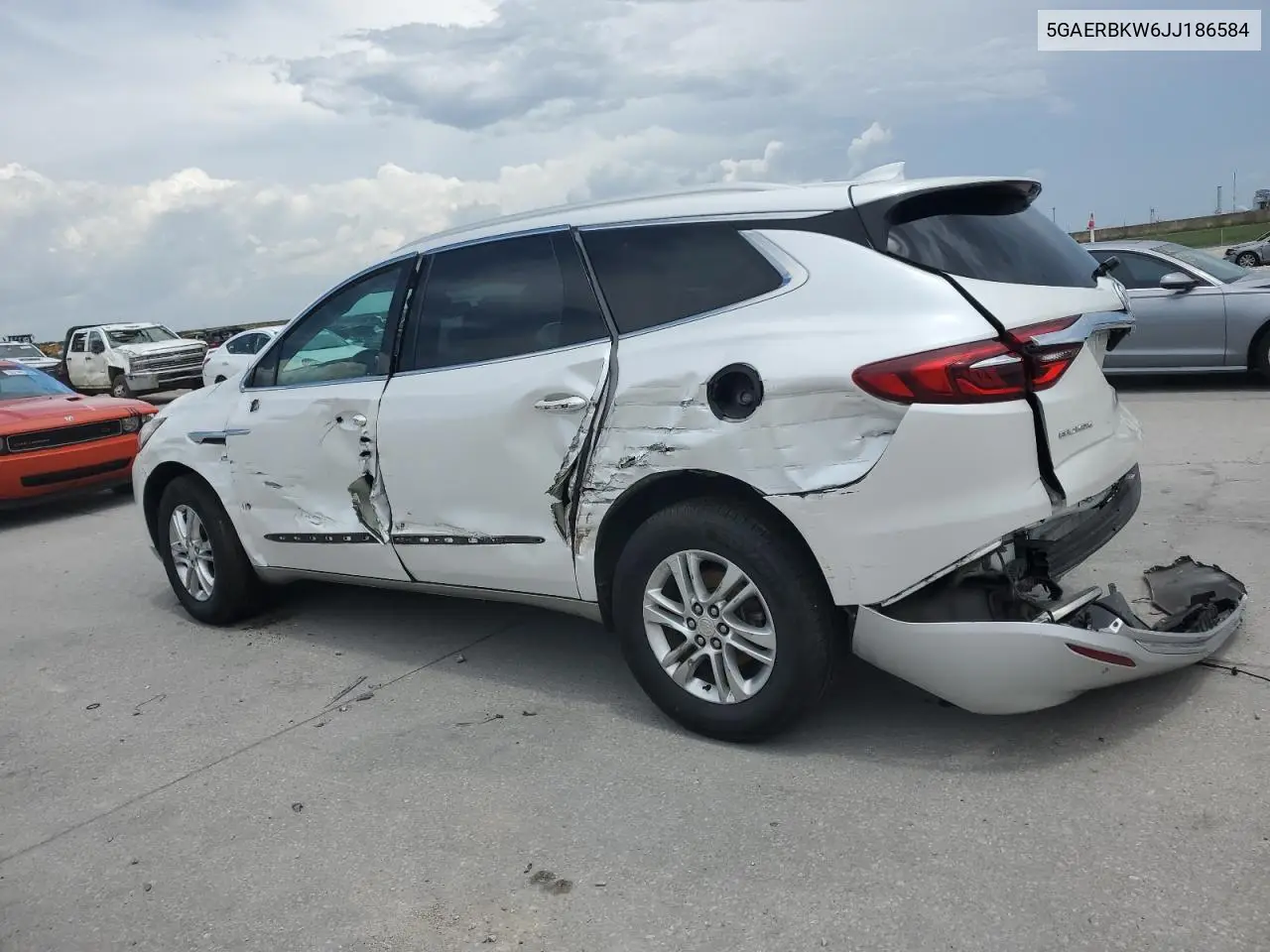 2018 Buick Enclave Essence VIN: 5GAERBKW6JJ186584 Lot: 63531495