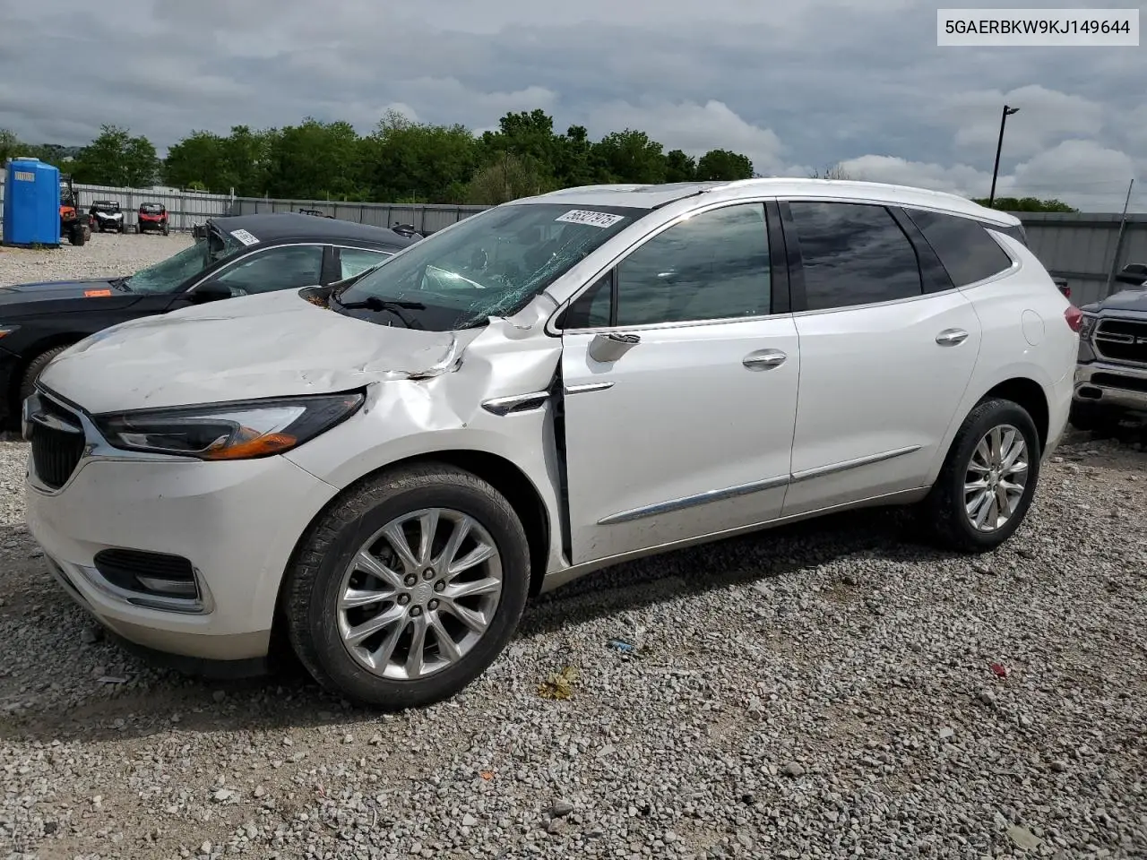 2019 Buick Enclave Essence VIN: 5GAERBKW9KJ149644 Lot: 56327975