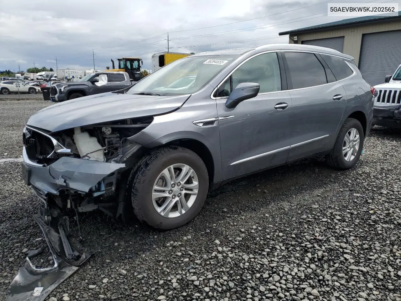 2019 Buick Enclave Premium VIN: 5GAEVBKW5KJ202562 Lot: 56394655