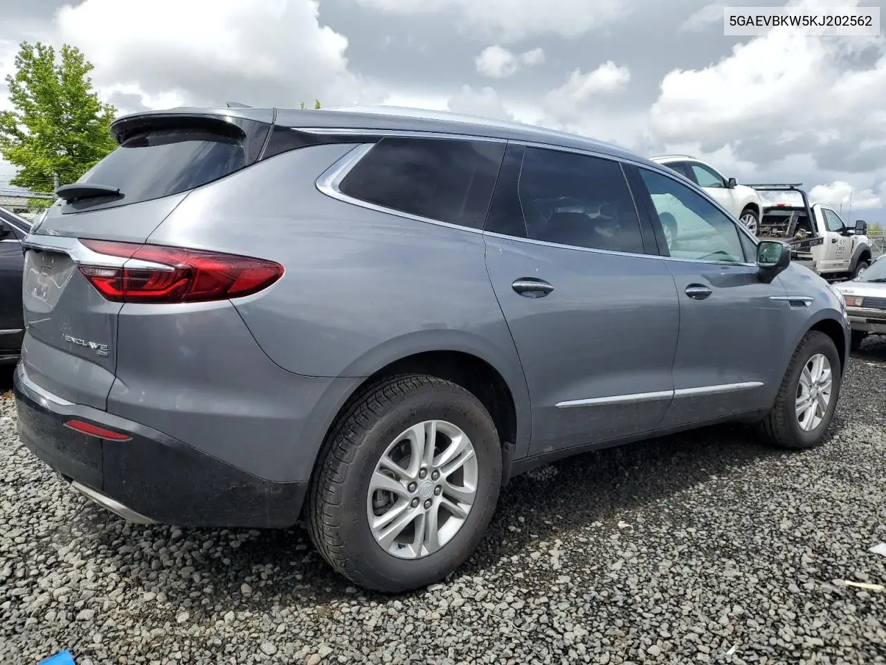 2019 Buick Enclave Premium VIN: 5GAEVBKW5KJ202562 Lot: 56394655