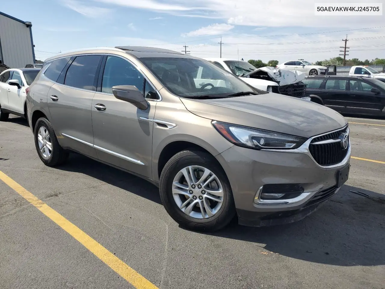 2019 Buick Enclave Essence VIN: 5GAEVAKW4KJ245705 Lot: 61460725