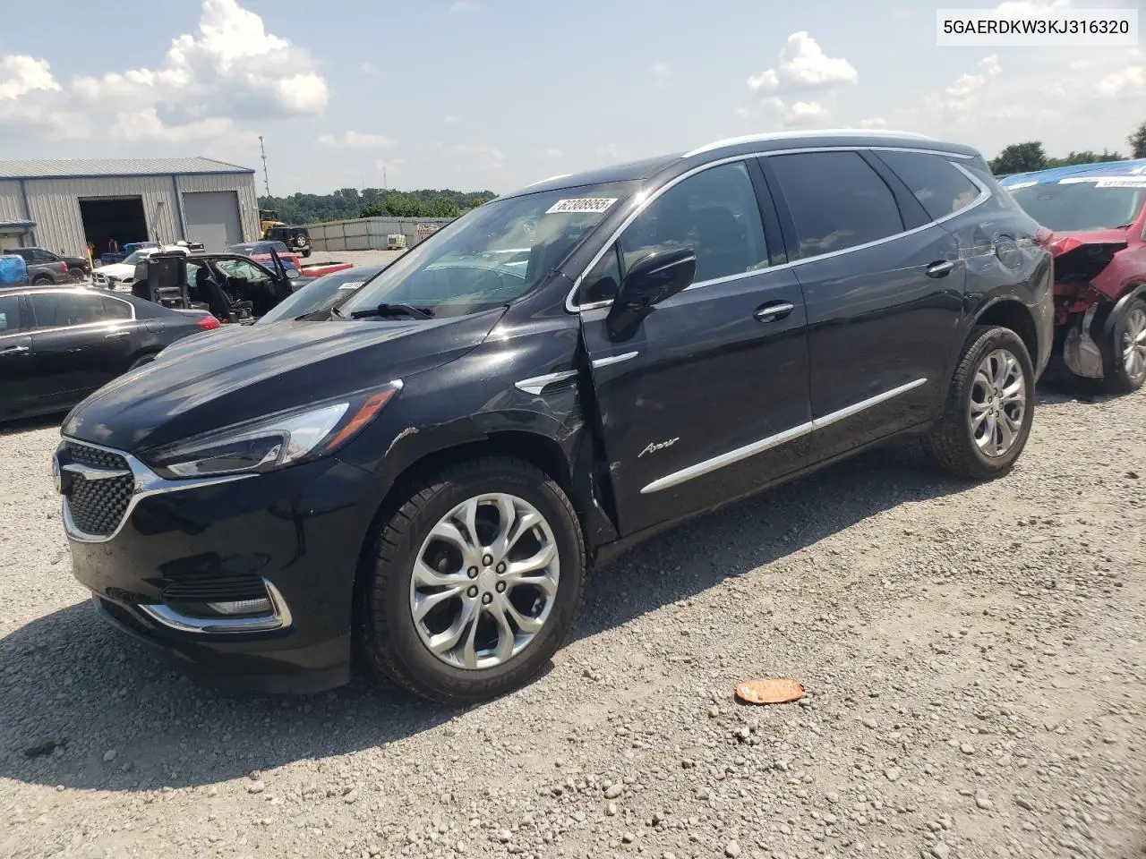 2019 Buick Enclave Avenir VIN: 5GAERDKW3KJ316320 Lot: 62308955