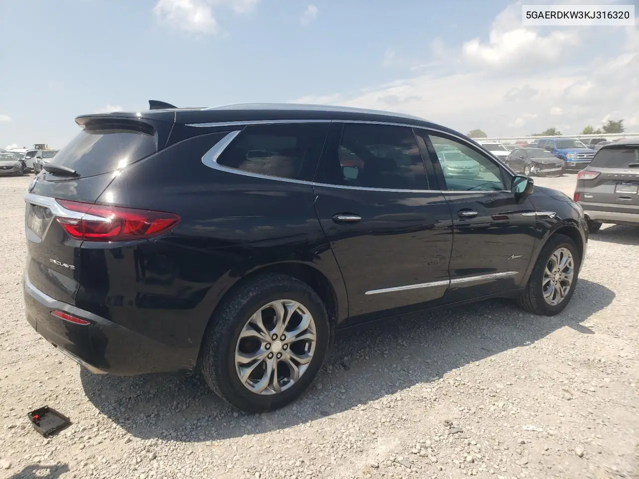2019 Buick Enclave Avenir VIN: 5GAERDKW3KJ316320 Lot: 62308955