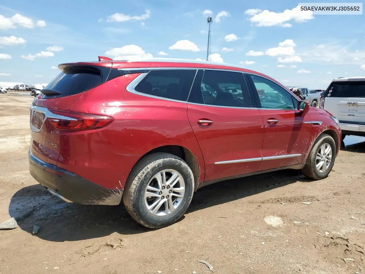 2019 Buick Enclave Essence VIN: 5GAEVAKW3KJ305652 Lot: 62824665