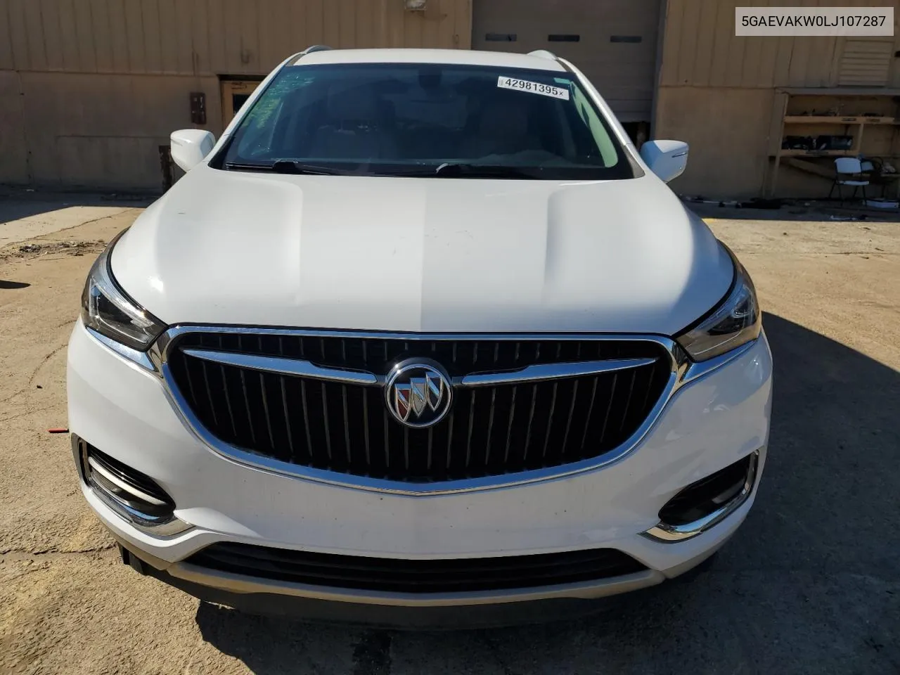 2020 Buick Enclave Essence VIN: 5GAEVAKW0LJ107287 Lot: 42981395
