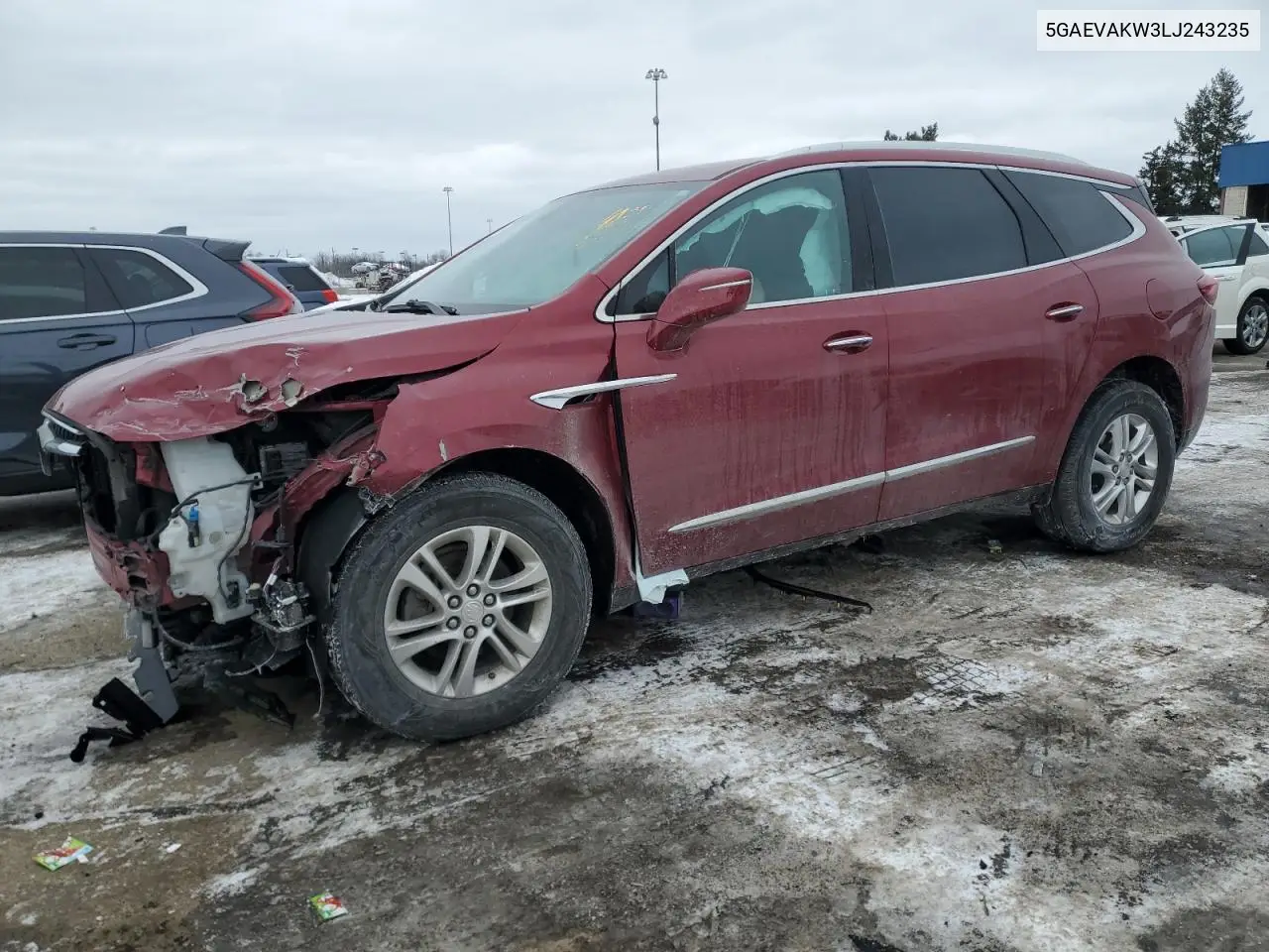 2020 Buick Enclave Essence VIN: 5GAEVAKW3LJ243235 Lot: 45871985