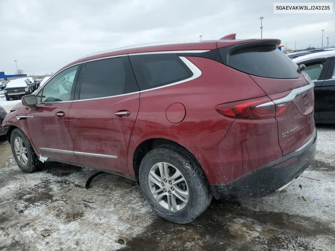 2020 Buick Enclave Essence VIN: 5GAEVAKW3LJ243235 Lot: 45871985