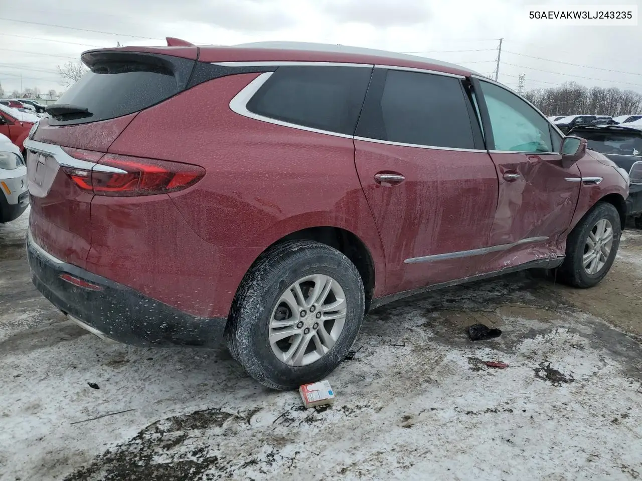 2020 Buick Enclave Essence VIN: 5GAEVAKW3LJ243235 Lot: 45871985