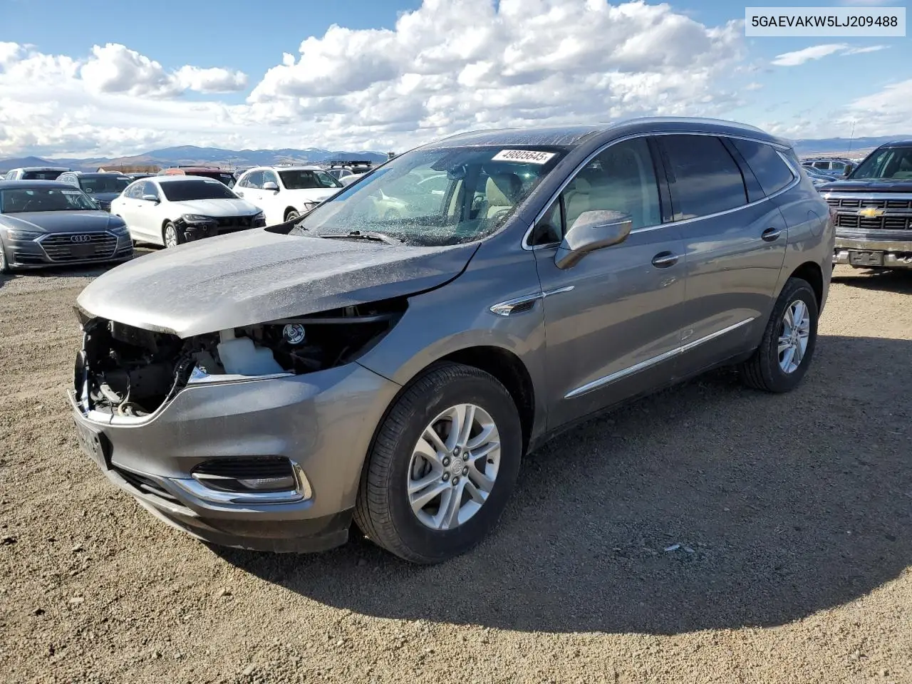 2020 Buick Enclave Essence VIN: 5GAEVAKW5LJ209488 Lot: 49805645