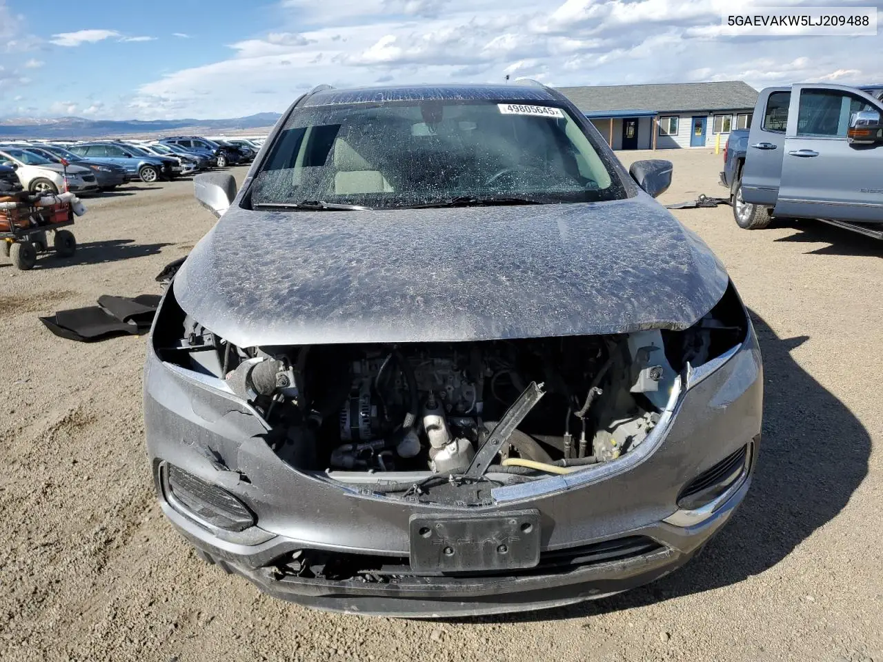 2020 Buick Enclave Essence VIN: 5GAEVAKW5LJ209488 Lot: 49805645