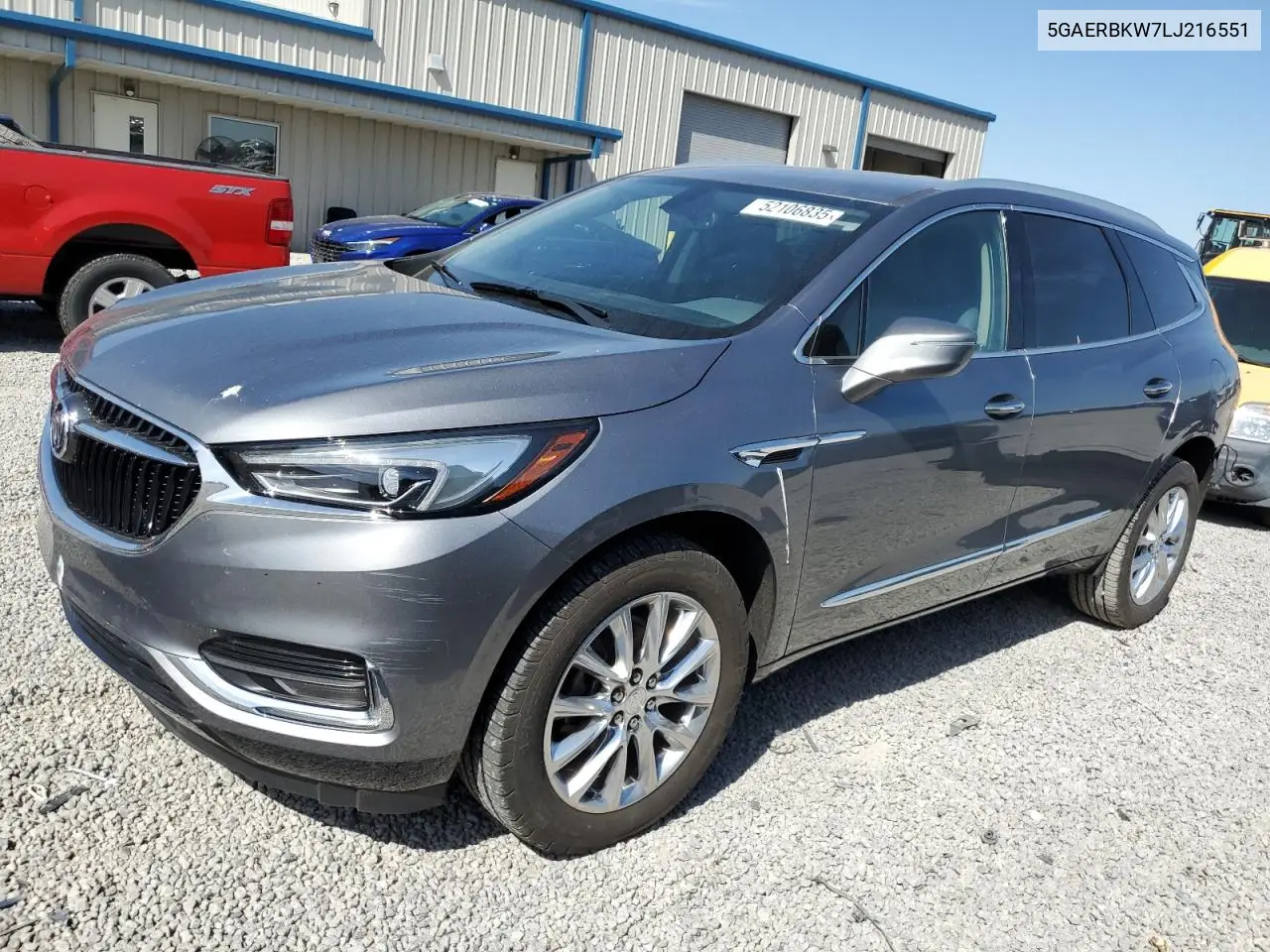 2020 Buick Enclave Essence VIN: 5GAERBKW7LJ216551 Lot: 52106835