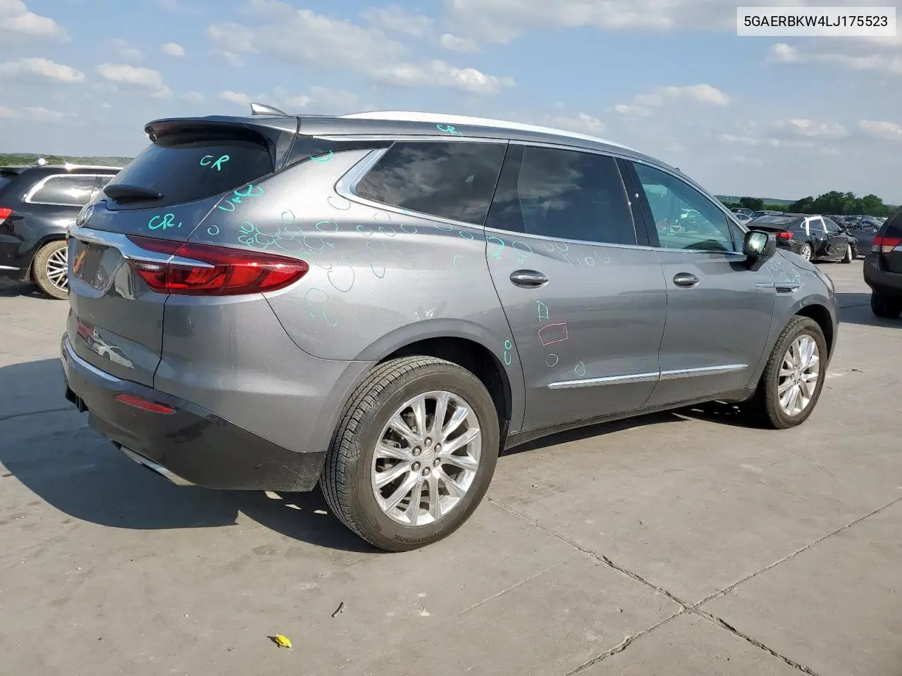 2020 Buick Enclave Essence VIN: 5GAERBKW4LJ175523 Lot: 53261095