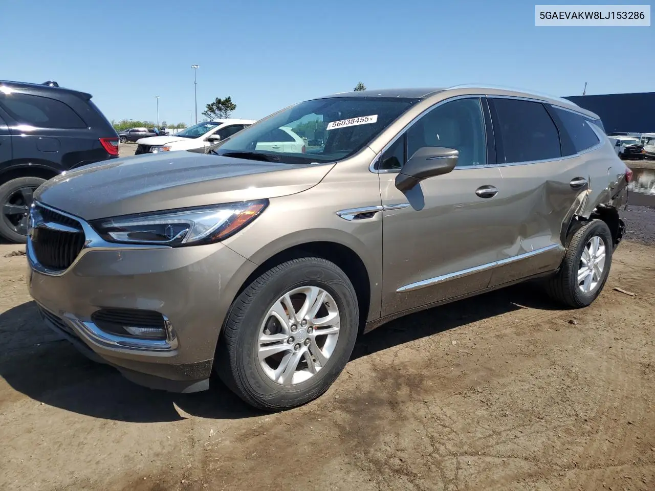 2020 Buick Enclave Essence VIN: 5GAEVAKW8LJ153286 Lot: 56038455