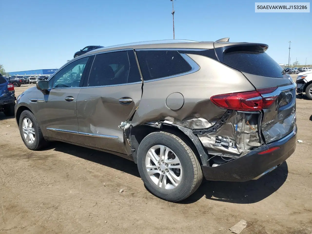 2020 Buick Enclave Essence VIN: 5GAEVAKW8LJ153286 Lot: 56038455