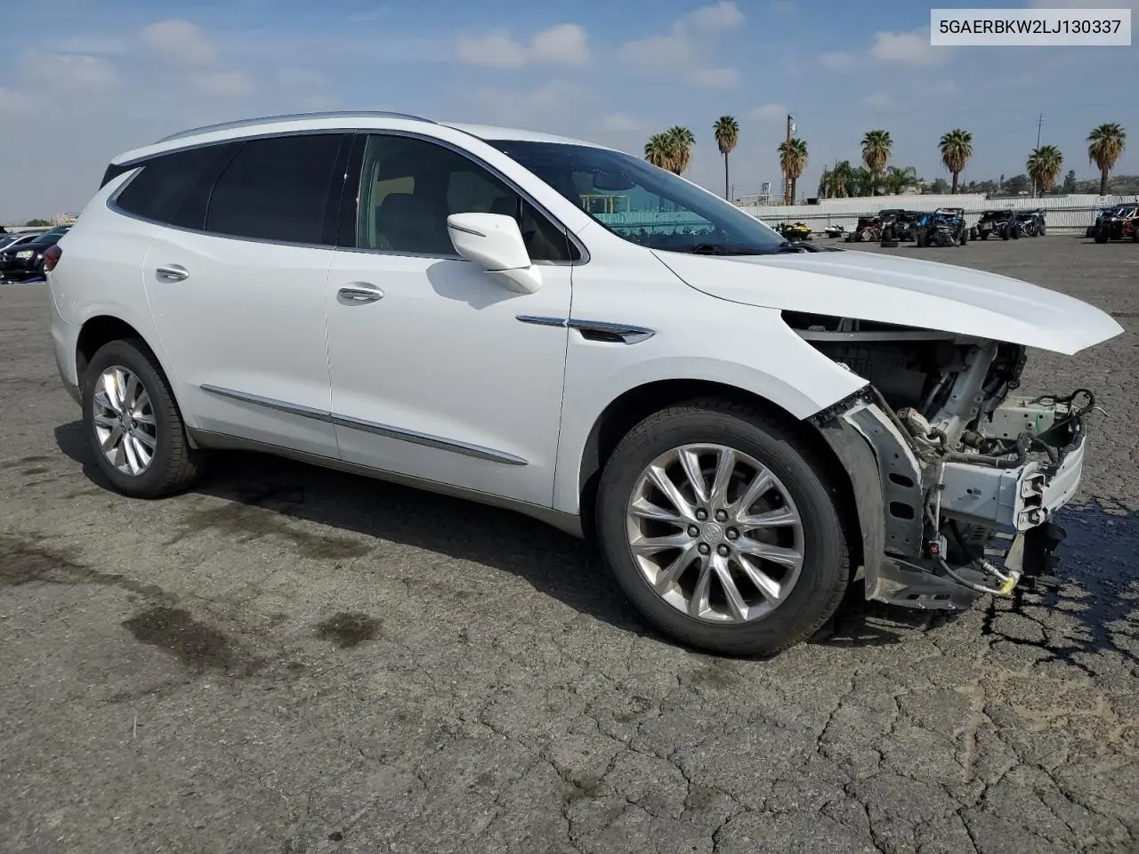 2020 Buick Enclave Essence VIN: 5GAERBKW2LJ130337 Lot: 56591925