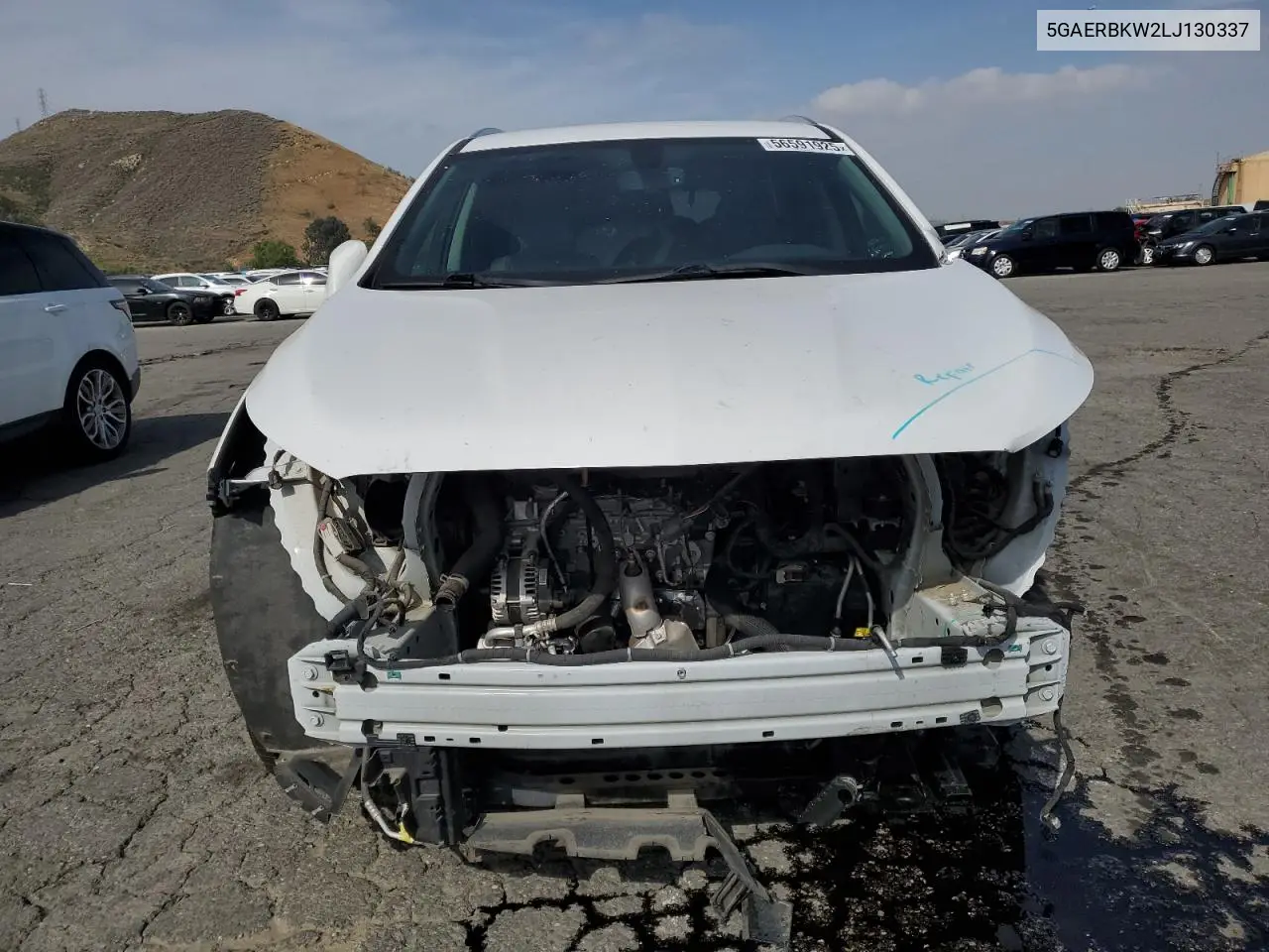 2020 Buick Enclave Essence VIN: 5GAERBKW2LJ130337 Lot: 56591925