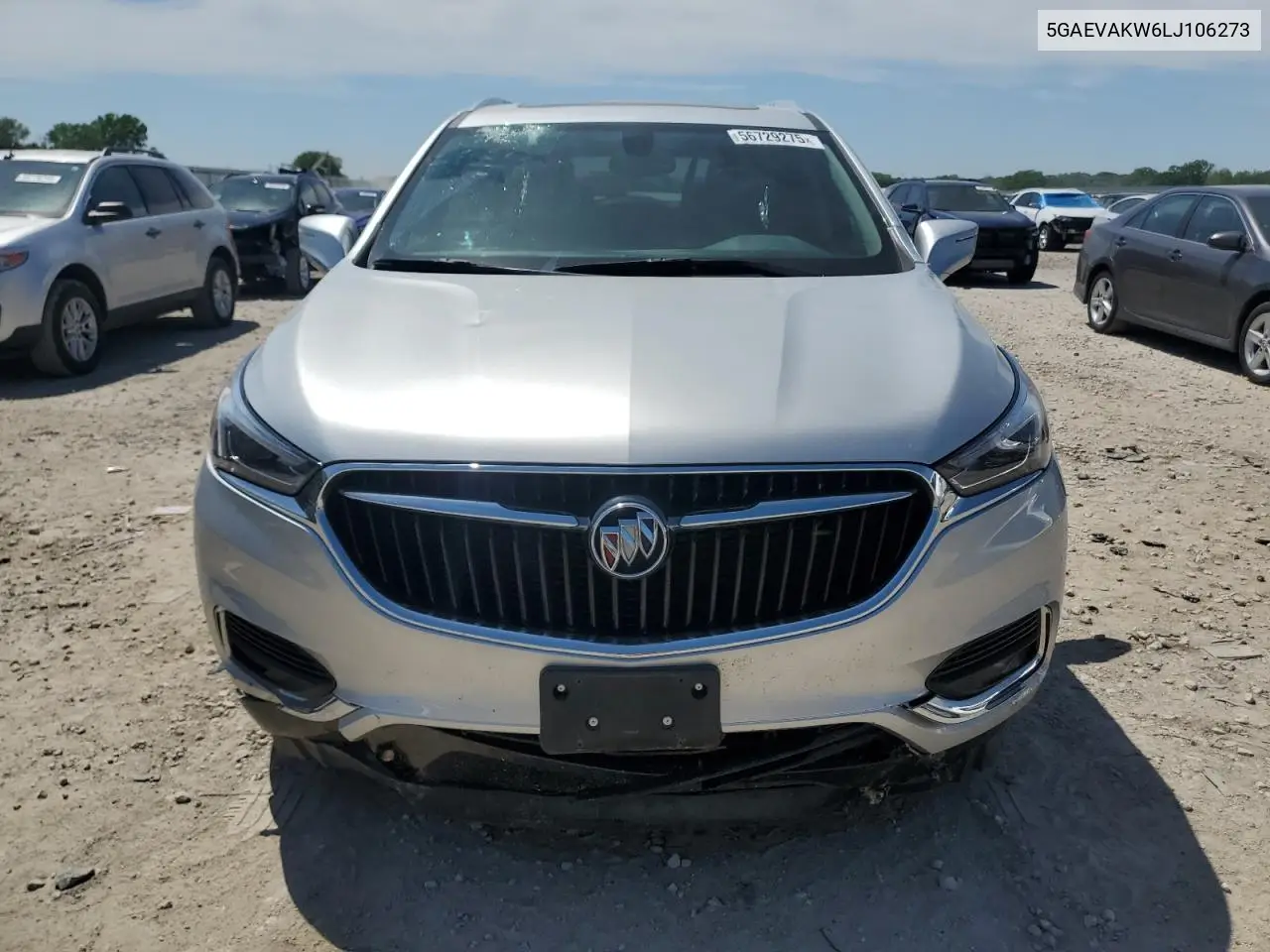 2020 Buick Enclave Essence VIN: 5GAEVAKW6LJ106273 Lot: 56729275