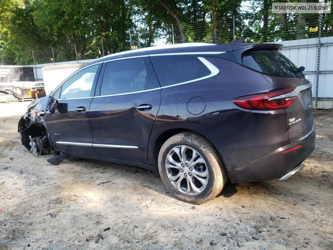 2020 Buick Enclave Avenir VIN: 5GAERDKW0LJ150260 Lot: 56832905