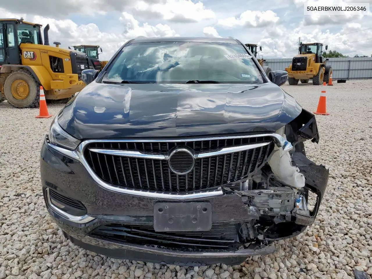 2020 Buick Enclave Essence VIN: 5GAERBKW0LJ206346 Lot: 62404665