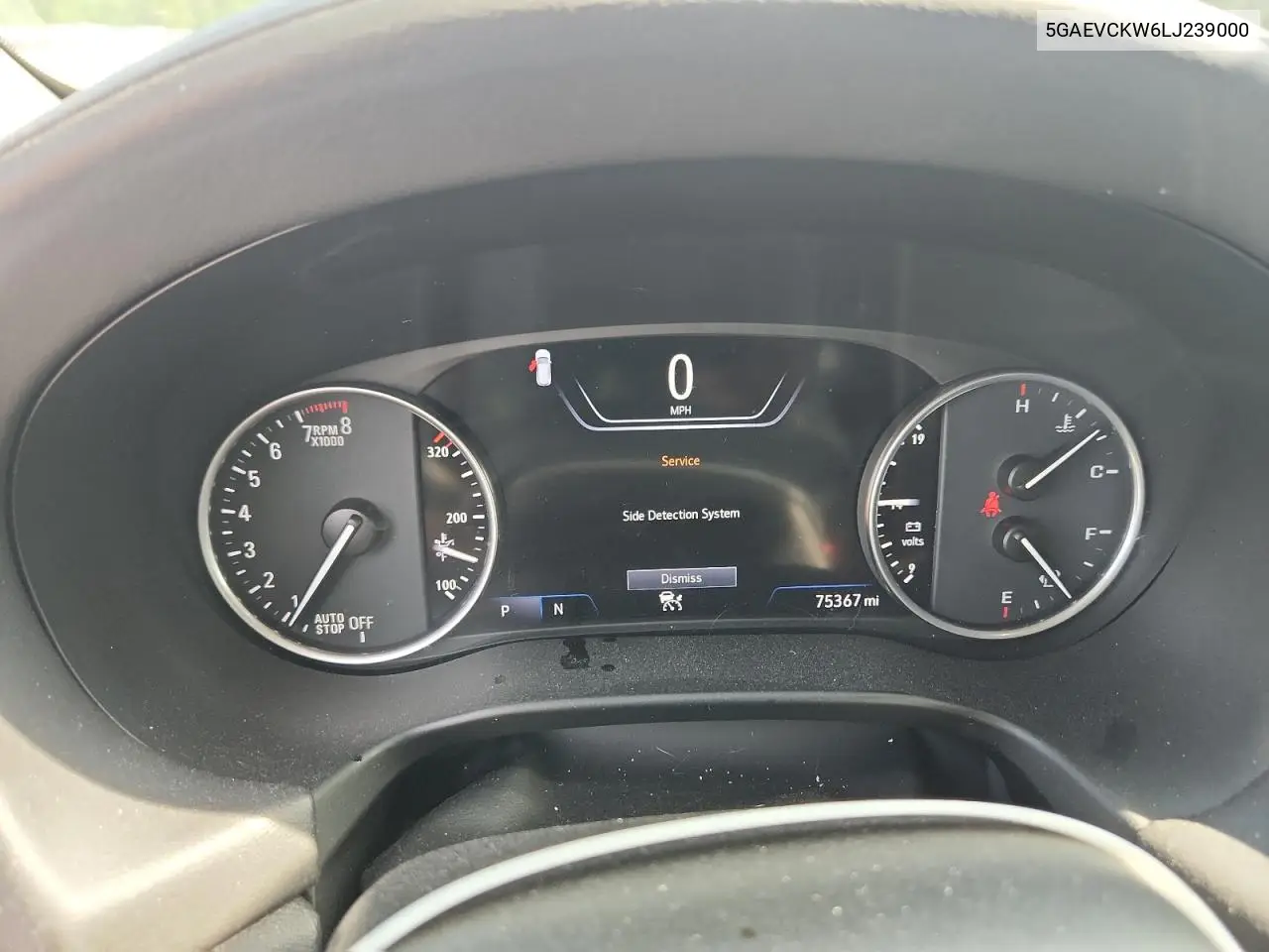 2020 Buick Enclave Avenir VIN: 5GAEVCKW6LJ239000 Lot: 62462565