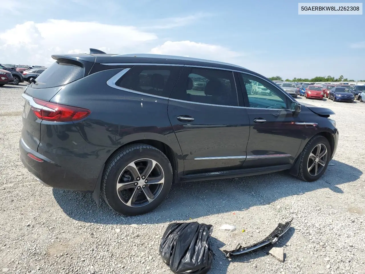 2020 Buick Enclave Essence VIN: 5GAERBKW8LJ262308 Lot: 62684425