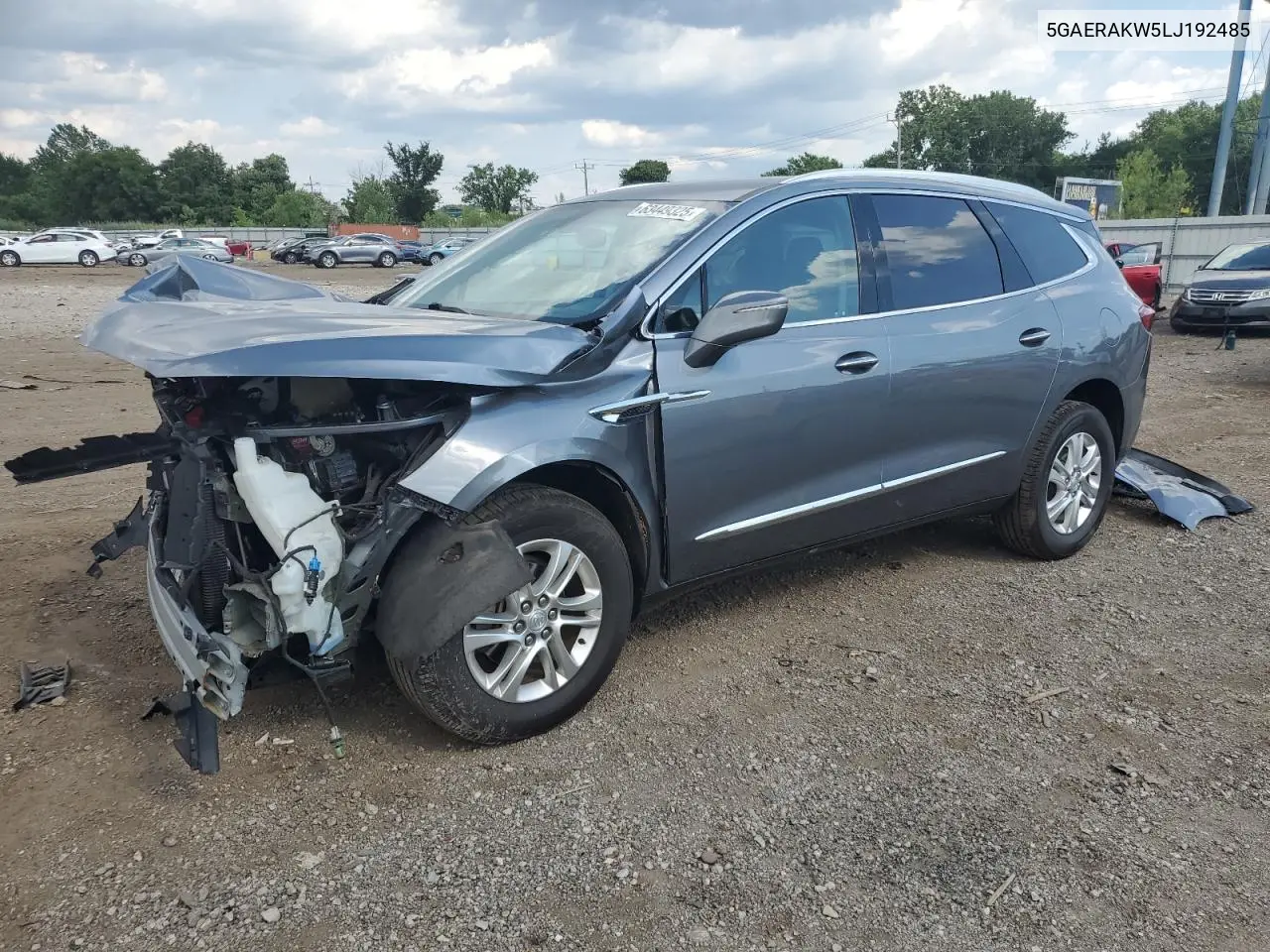 2020 Buick Enclave Preferred VIN: 5GAERAKW5LJ192485 Lot: 63449325