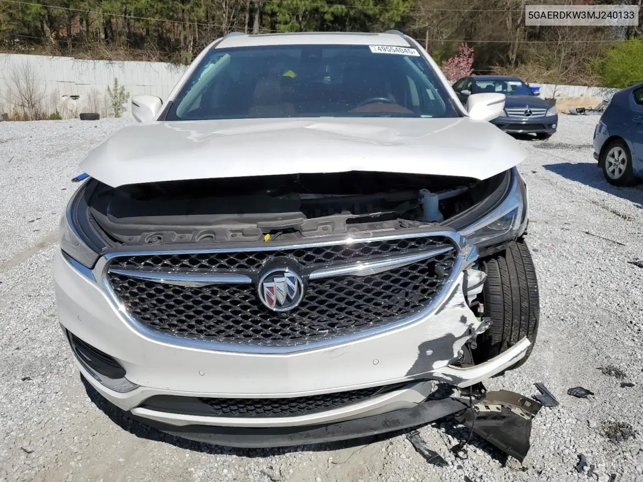 2021 Buick Enclave Avenir VIN: 5GAERDKW3MJ240133 Lot: 49554045