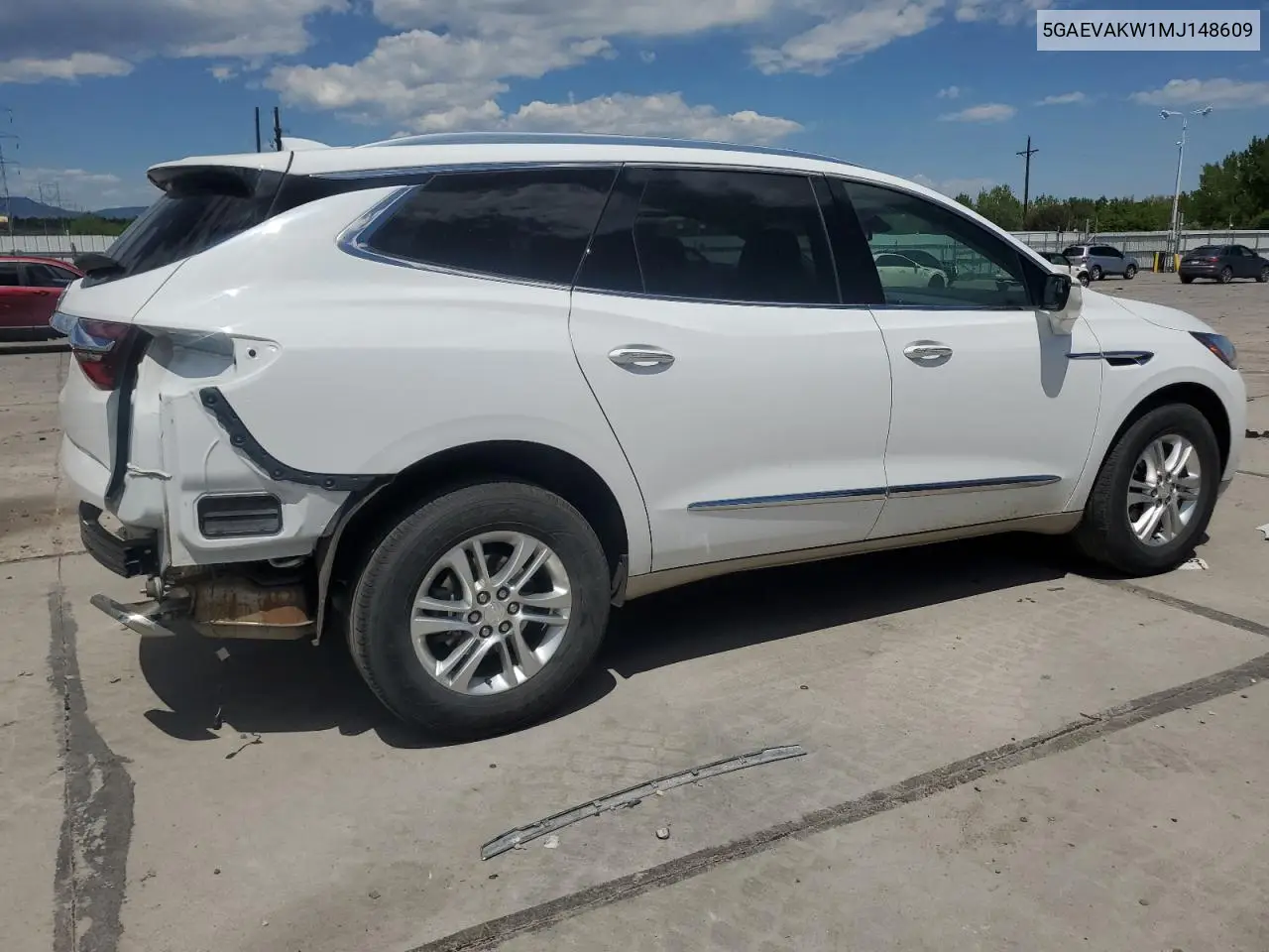 2021 Buick Enclave Essence VIN: 5GAEVAKW1MJ148609 Lot: 56409405