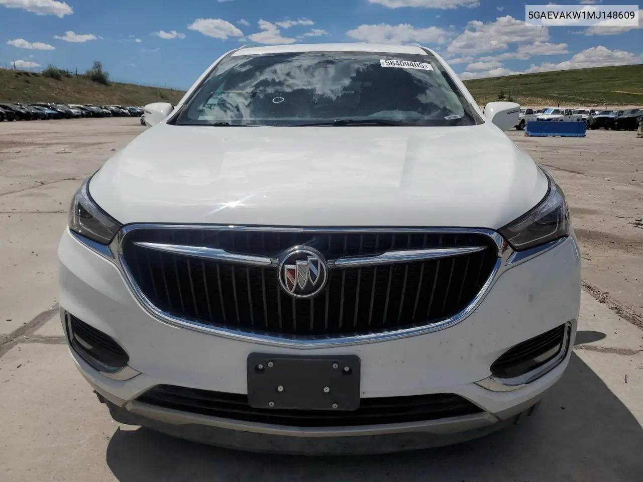2021 Buick Enclave Essence VIN: 5GAEVAKW1MJ148609 Lot: 56409405