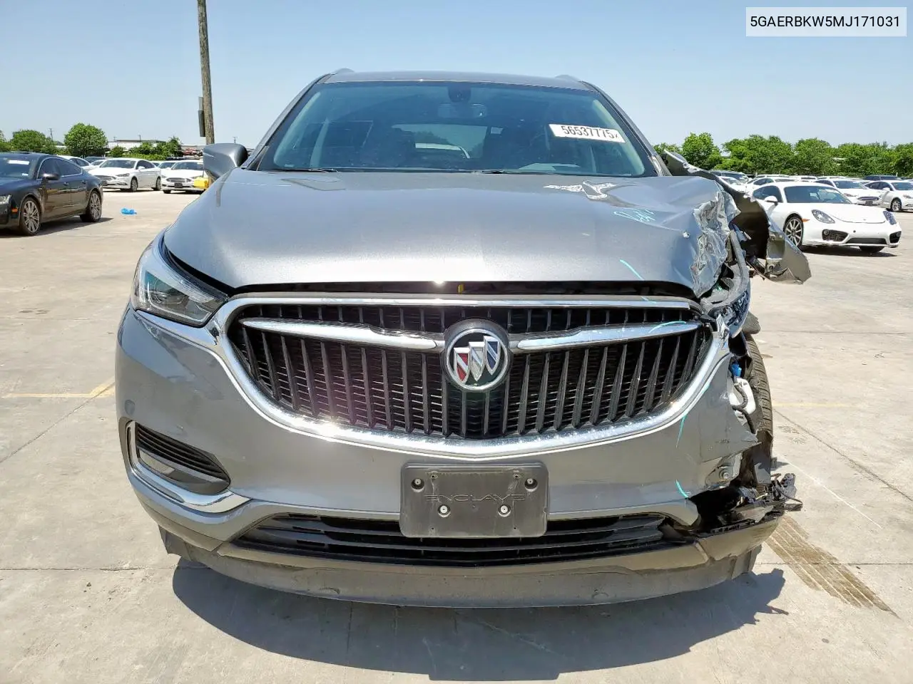 2021 Buick Enclave Essence VIN: 5GAERBKW5MJ171031 Lot: 56537775