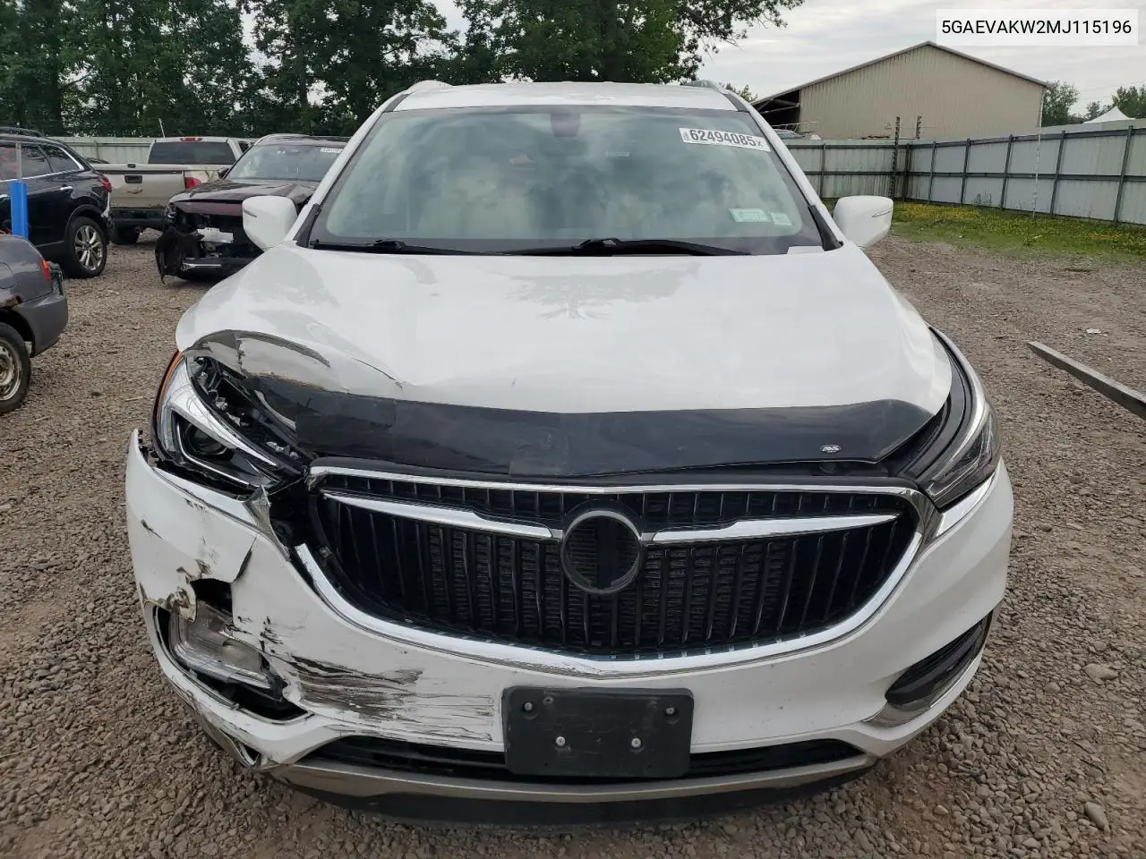 2021 Buick Enclave Essence VIN: 5GAEVAKW2MJ115196 Lot: 62494085