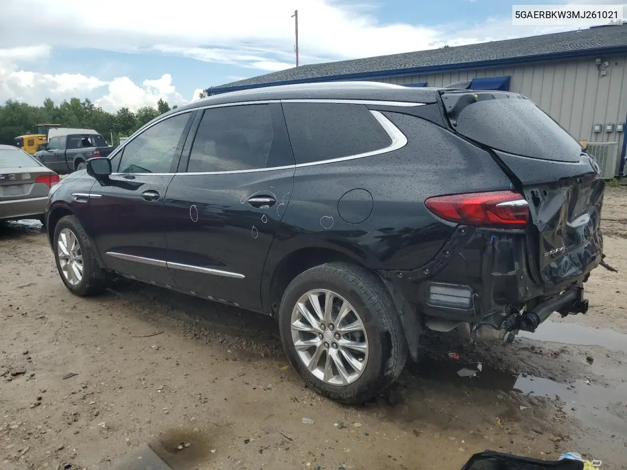 2021 Buick Enclave Essence VIN: 5GAERBKW3MJ261021 Lot: 62674545