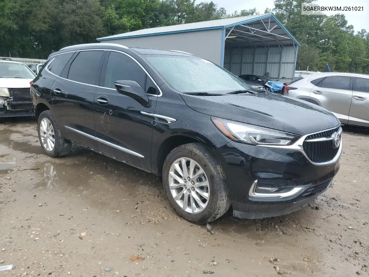 2021 Buick Enclave Essence VIN: 5GAERBKW3MJ261021 Lot: 62674545