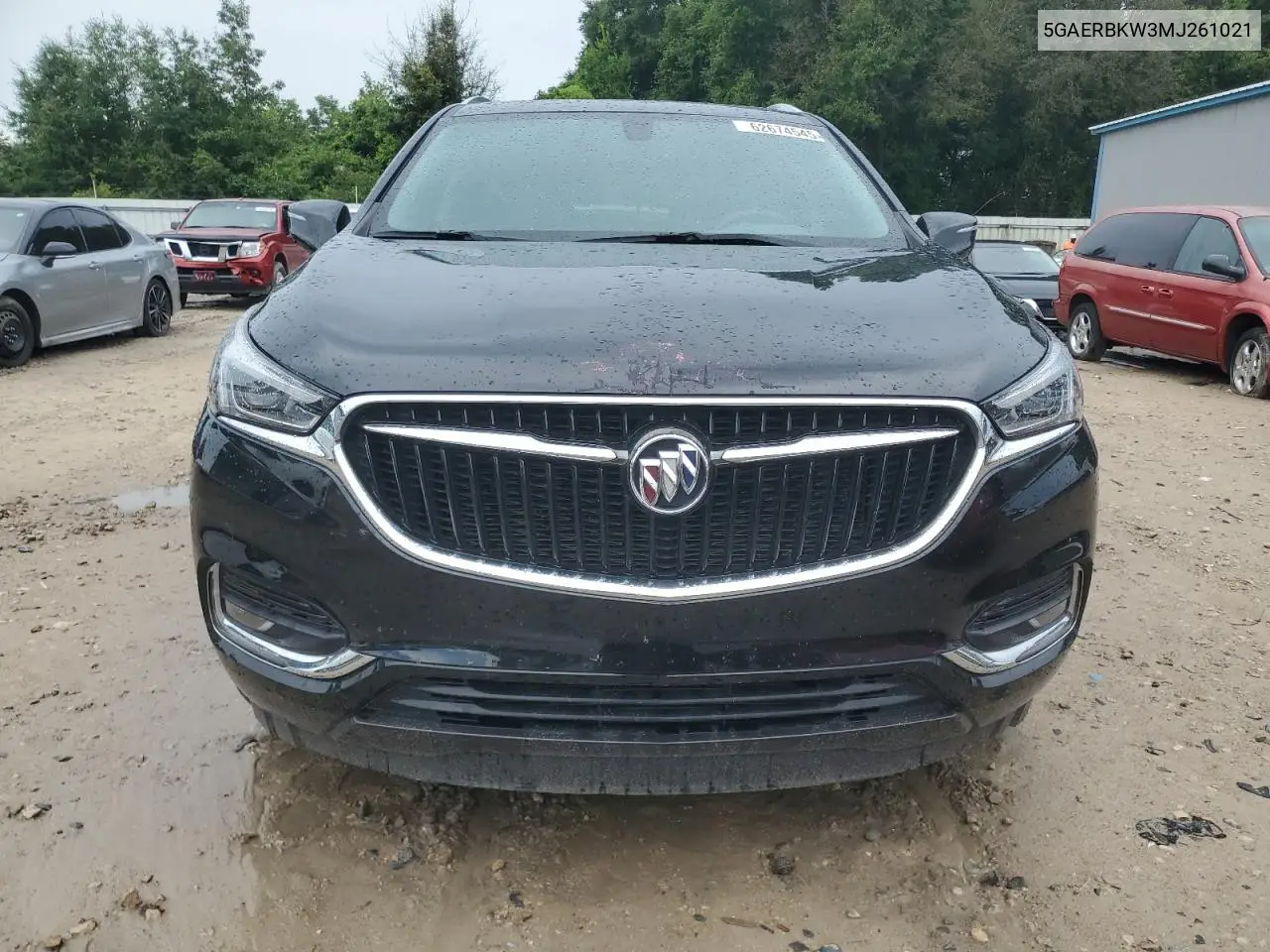 2021 Buick Enclave Essence VIN: 5GAERBKW3MJ261021 Lot: 62674545