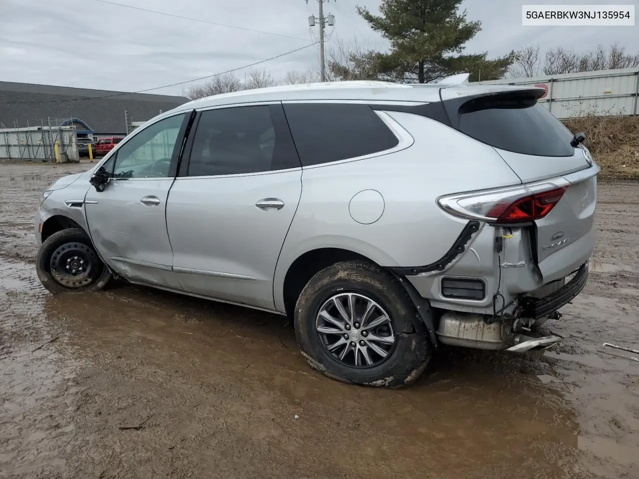 2022 Buick Enclave Essence VIN: 5GAERBKW3NJ135954 Lot: 47033625