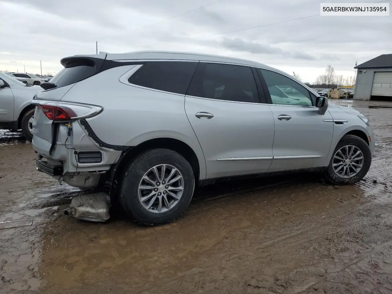 2022 Buick Enclave Essence VIN: 5GAERBKW3NJ135954 Lot: 47033625