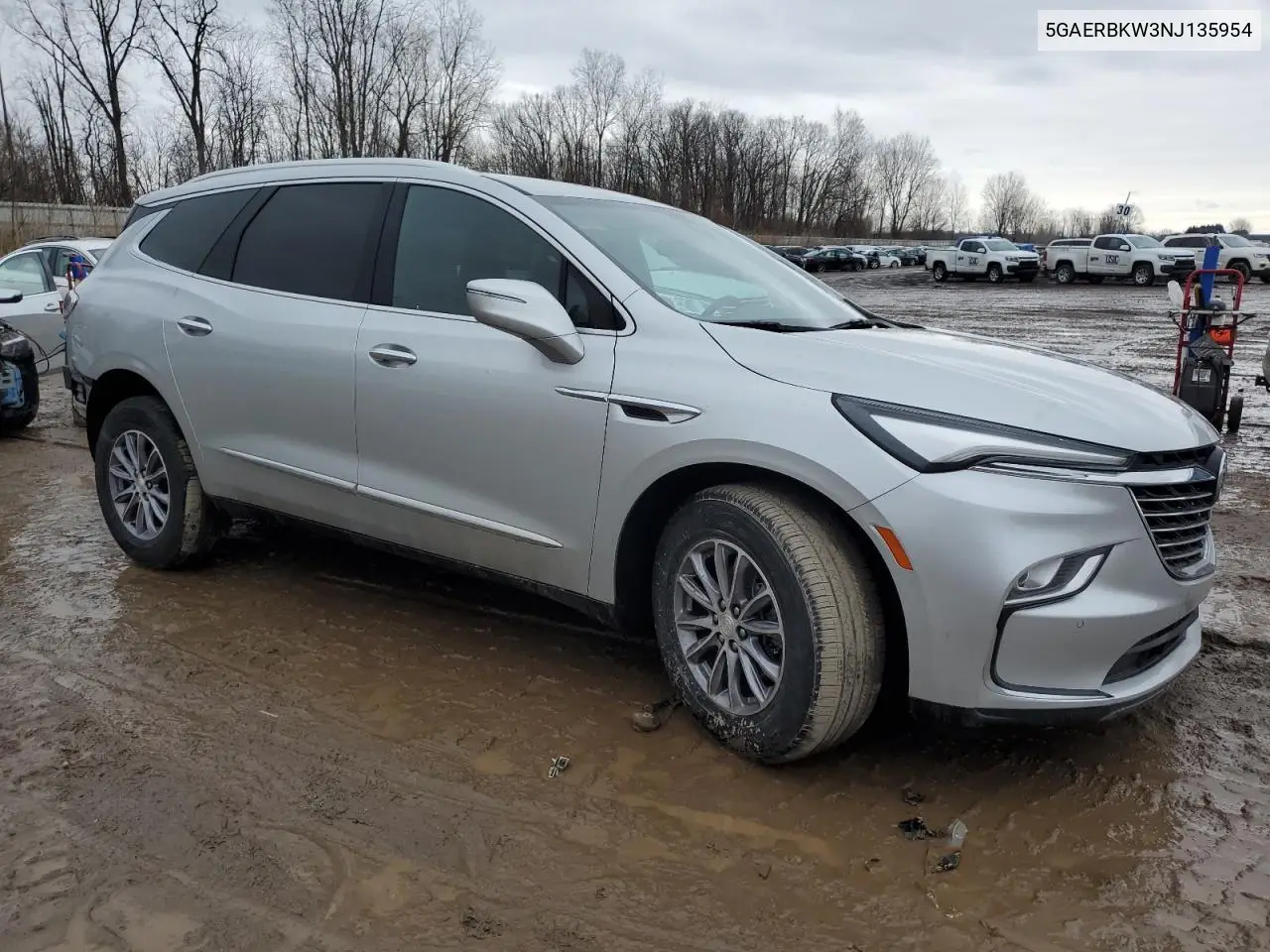 2022 Buick Enclave Essence VIN: 5GAERBKW3NJ135954 Lot: 47033625
