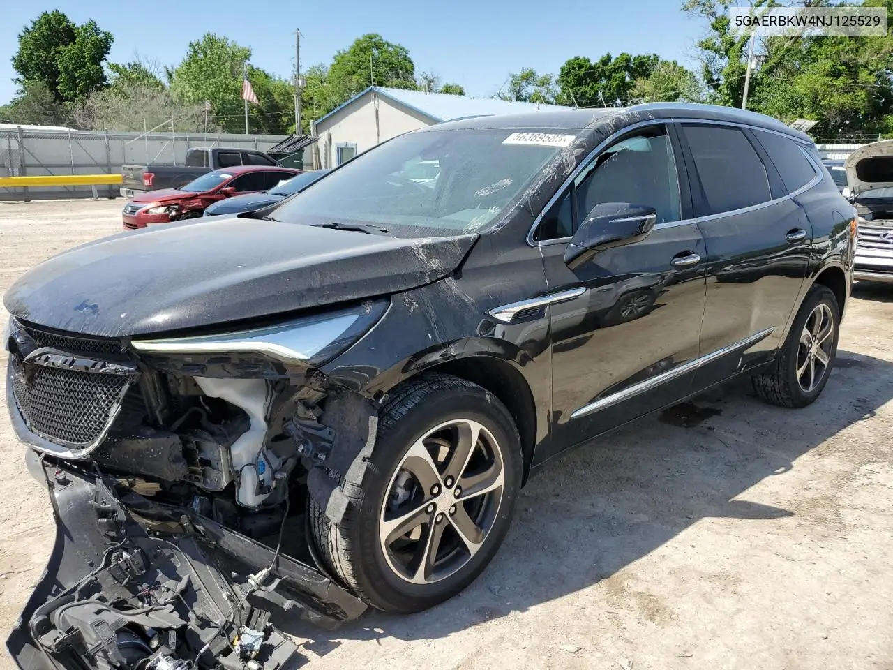 2022 Buick Enclave Essence VIN: 5GAERBKW4NJ125529 Lot: 56389585