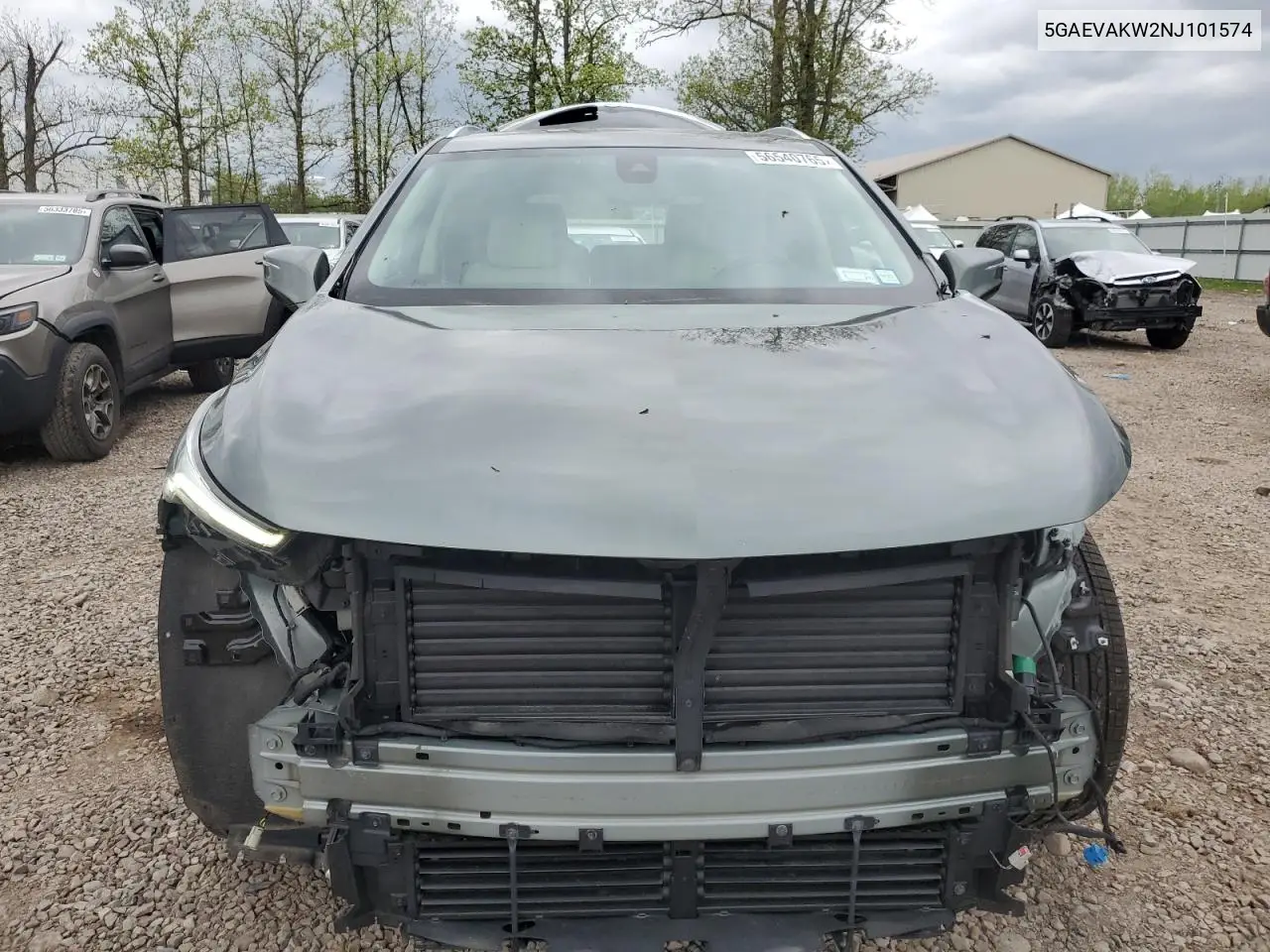2022 Buick Enclave Essence VIN: 5GAEVAKW2NJ101574 Lot: 56540765