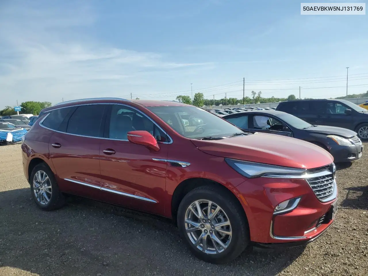 2022 Buick Enclave Premium VIN: 5GAEVBKW5NJ131769 Lot: 56667325