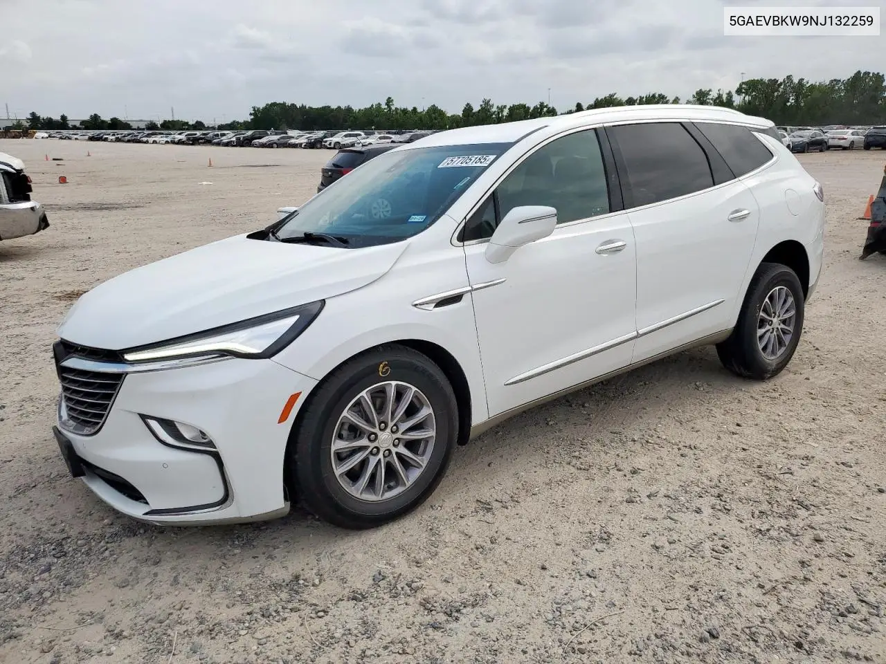 2022 Buick Enclave Premium VIN: 5GAEVBKW9NJ132259 Lot: 57705185